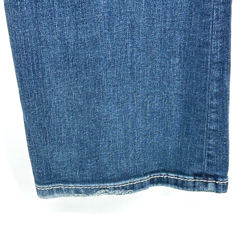 Miss Me Bootcut Jeans Women 30 Blue Dark Wash Embellished Mid Rise Y2K MP8774B - Picture 12 of 12